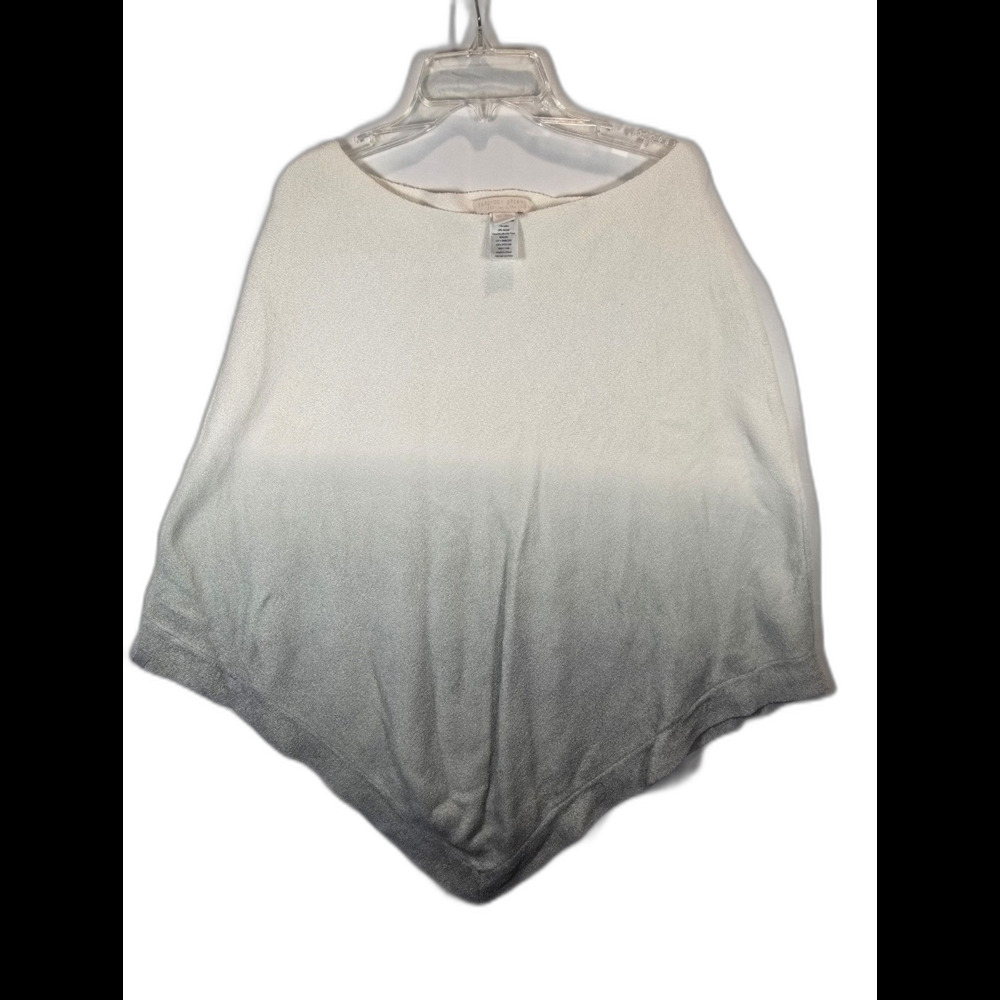 Barefoot Dreams Cozy Chic Ultra Lite Ocean Breeze Poncho Ombre Waterfall OS Soft